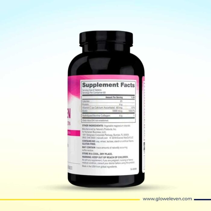 NeoCell Super Collagen + Vitamin C & Biotin 90 Tablets - Image 2