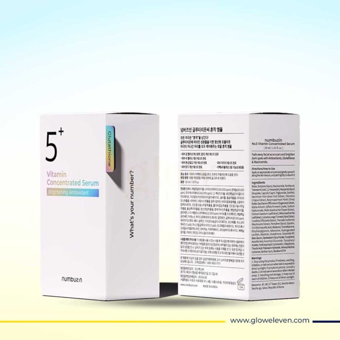 Numbuzin No.5 Vitamin Concentrated Serum 30ml - Image 3